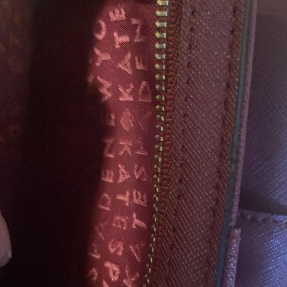 EUC Kate Spade Burgundy Wallet - Picture 5 of 9